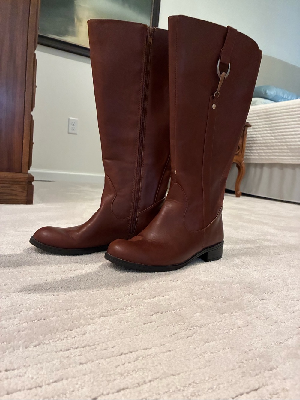 Life Stride Tall Riding Boots in Brown